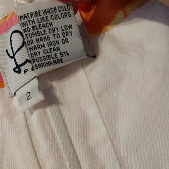 Lilly Pulitzer  Strapless Dress Size 2 - Picture 6 of 7
